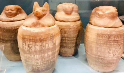 Museo Británico, Los 4 Hijos de Horus, Egipto